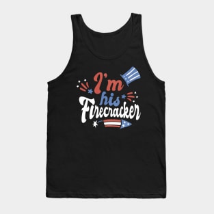 His firecracker holiday quote Tank Top